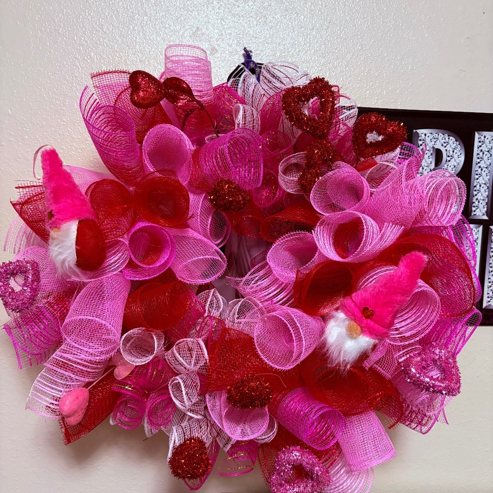 Valentines wreath